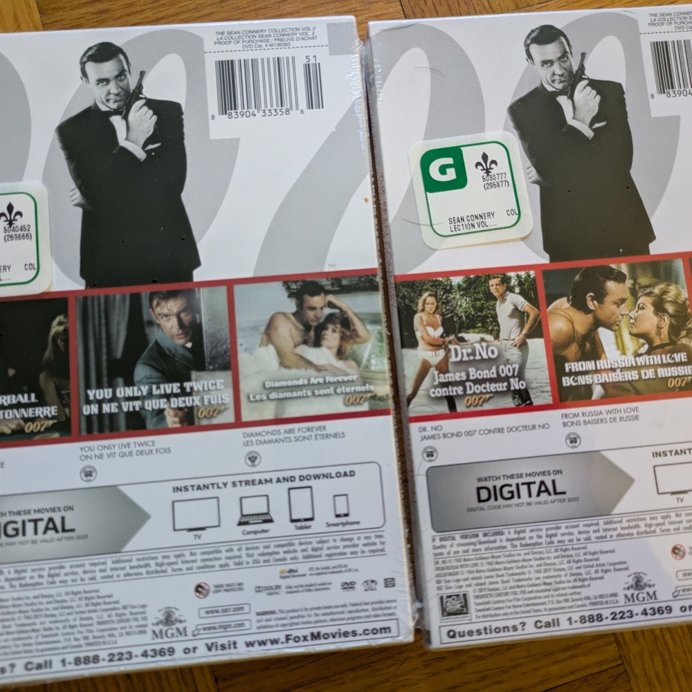 James Bond DVD Collection - Picture 4 of 4